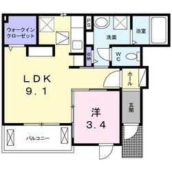 ビオラハウス　Ⅰの物件間取画像